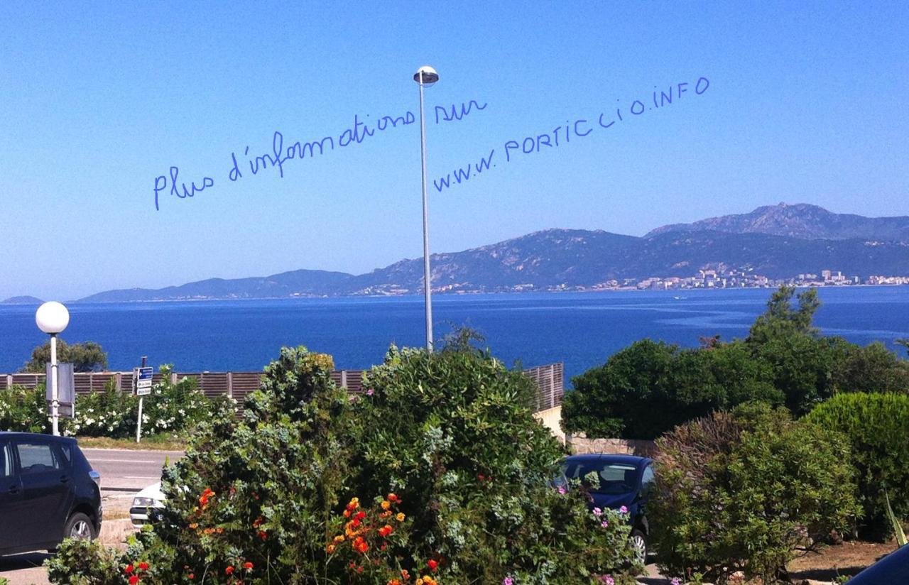 Vue Mer Panoramique Plage 50M Porticcio Corse Zewnętrze zdjęcie