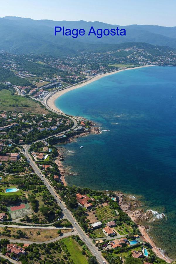 Vue Mer Panoramique Plage 50M Porticcio Corse Zewnętrze zdjęcie